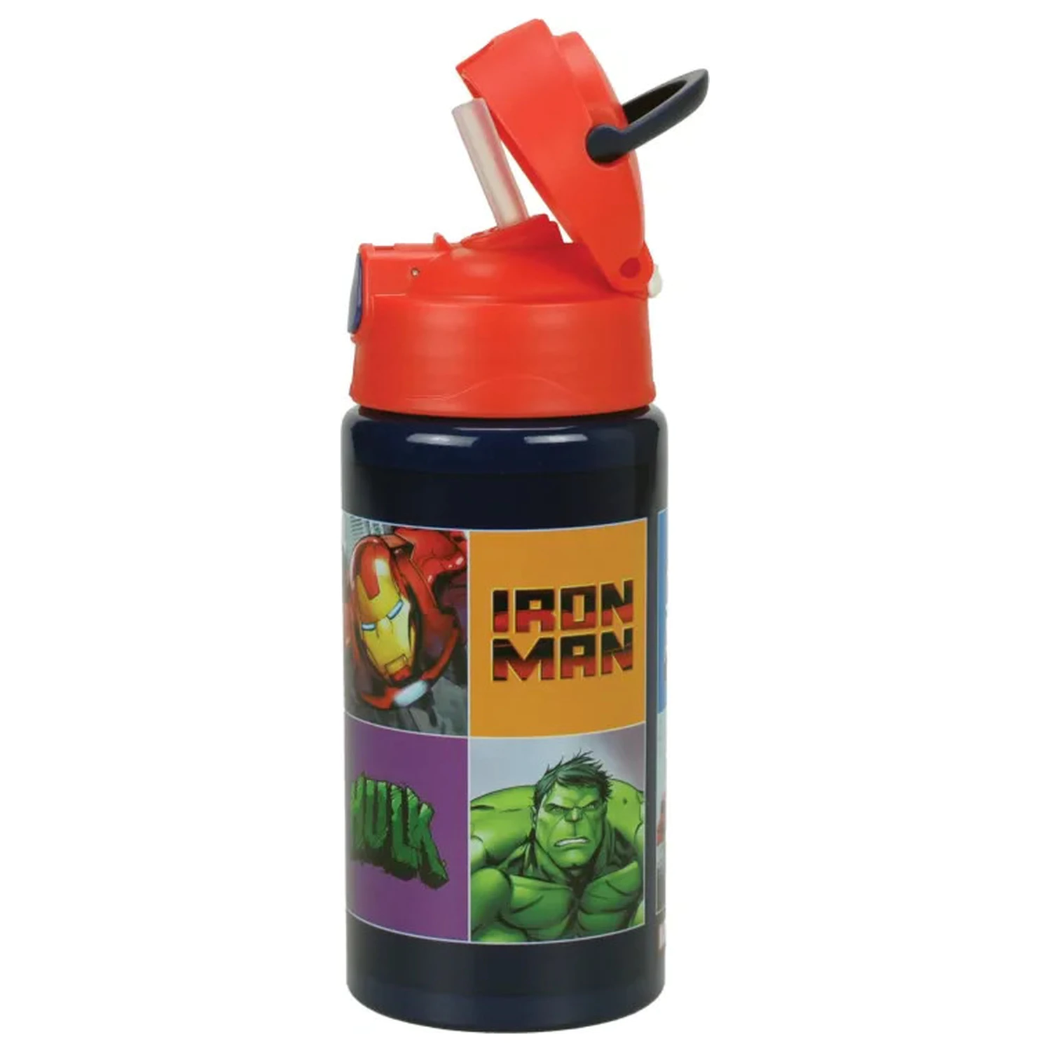 Avengers Smash Aluminium Trinkflasche mit Haken 500 ml Produktfoto