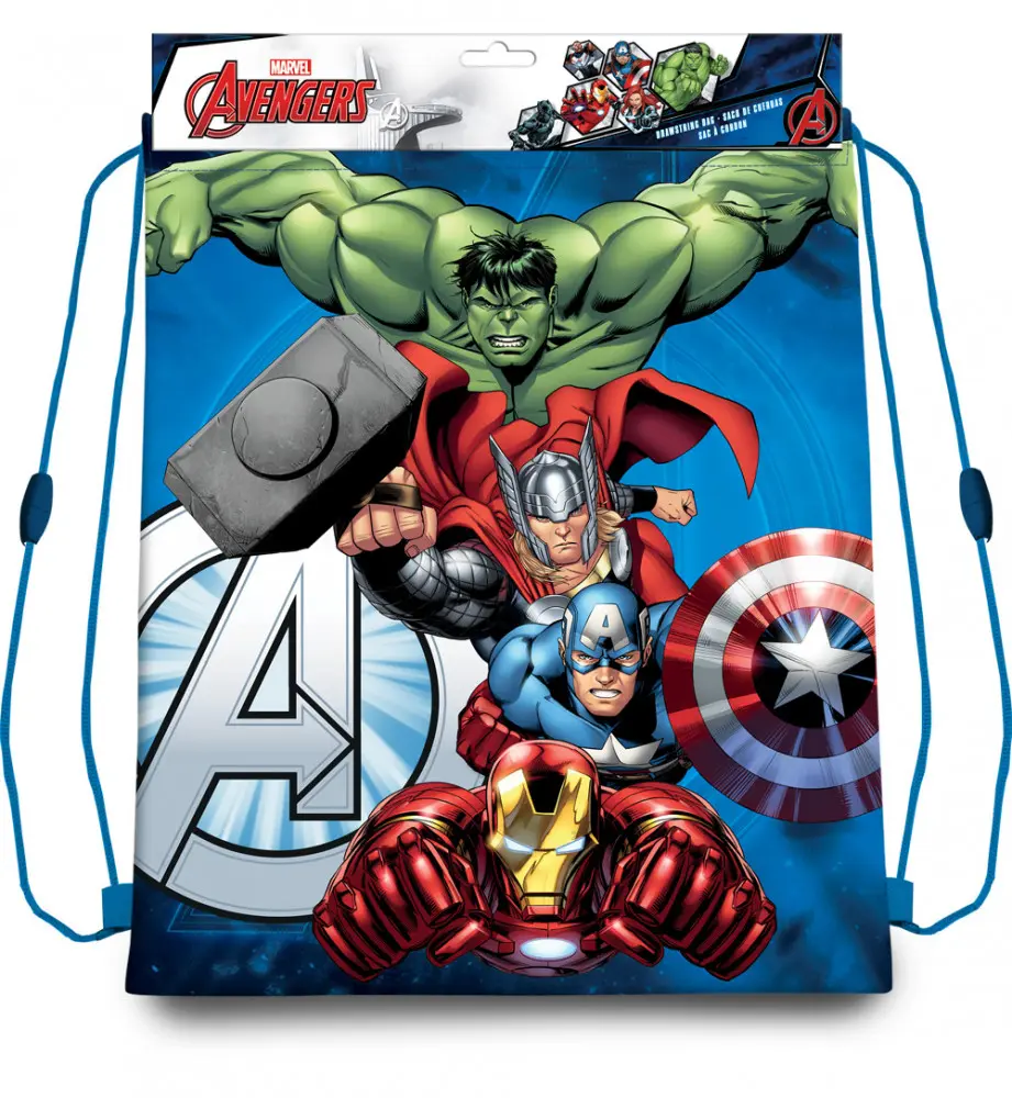 Avengers Sporttasche Zugbeutel 40 cm Produktfoto