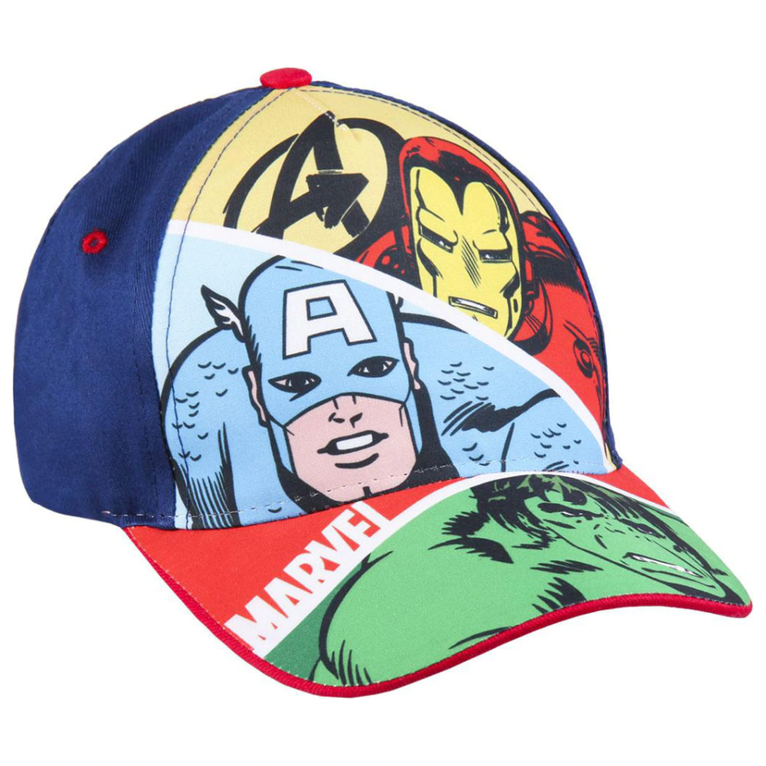 Avengers Team Kinder Baseballkappe 53 cm Produktfoto