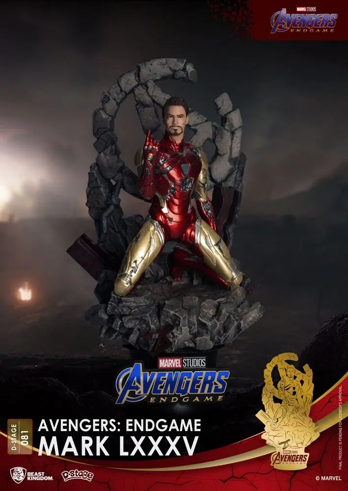 Avengers: Endgame D-Stage PVC Diorama Mark LXXXV 16 cm termékfotó