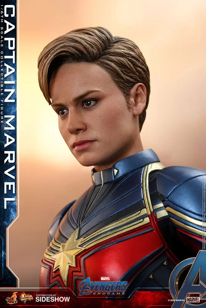 Avengers: Endgame Movie Masterpiece Series PVC Actionfigur 1/6 Captain Marvel 29 cm Produktfoto