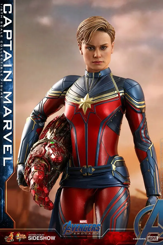 Avengers: Endgame Movie Masterpiece Series PVC Actionfigur 1/6 Captain Marvel 29 cm Produktfoto