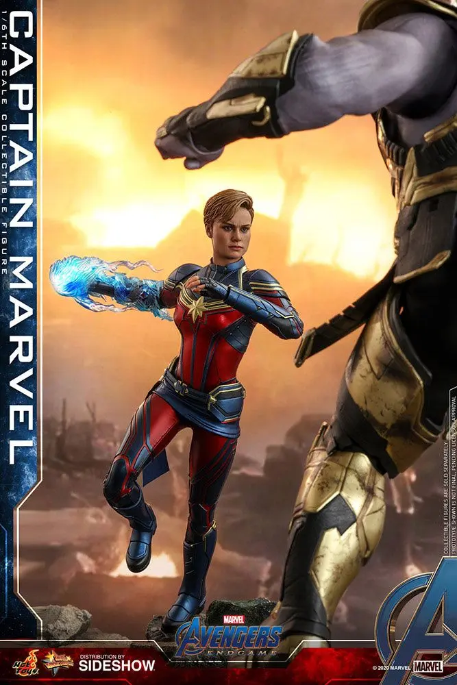 Avengers: Endgame Movie Masterpiece Series PVC Actionfigur 1/6 Captain Marvel 29 cm Produktfoto