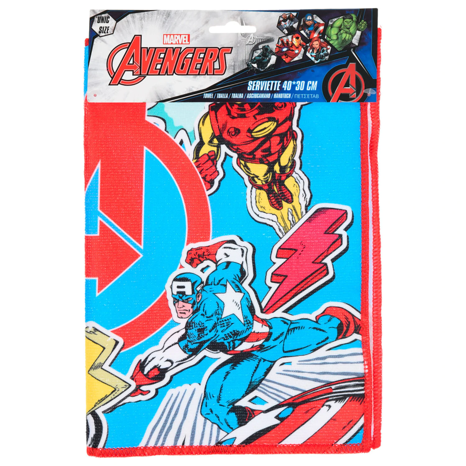 Avengers Vintage Handtuch, Gesichtshandtuch, Handtuch Produktfoto