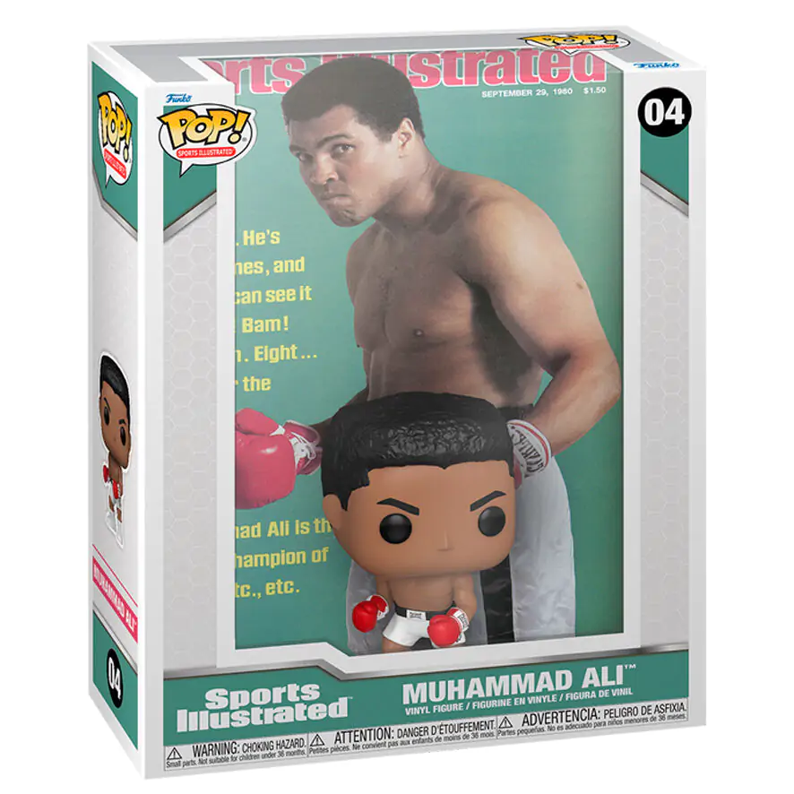 Boxing SI Magazine Cover Funko POP! Vinyl Figur Muhammad Ali 9 cm Produktfoto