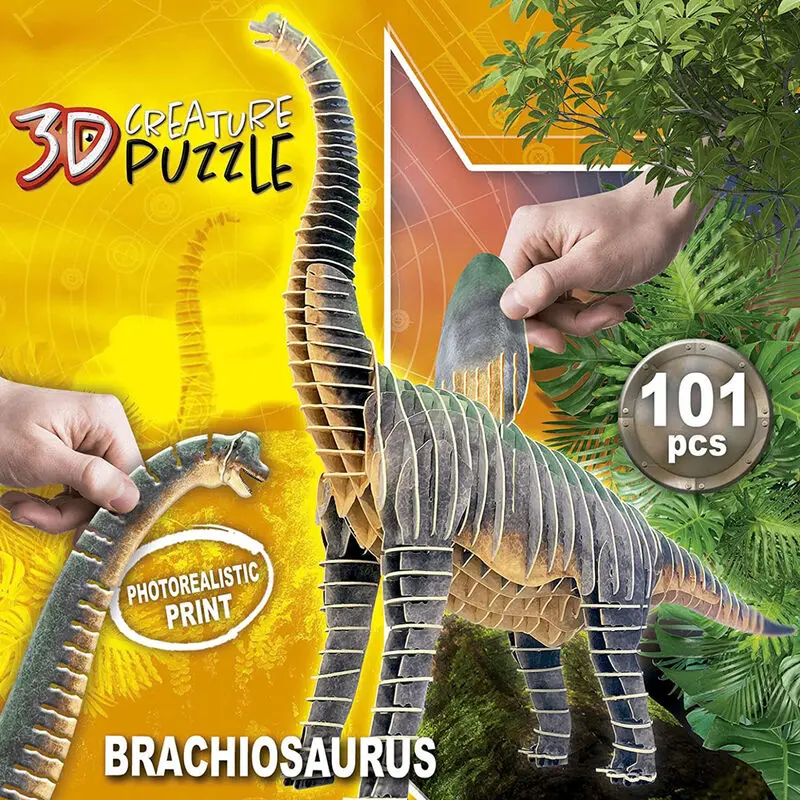 Brachiosaurus Puzzle 3D 101St Produktfoto