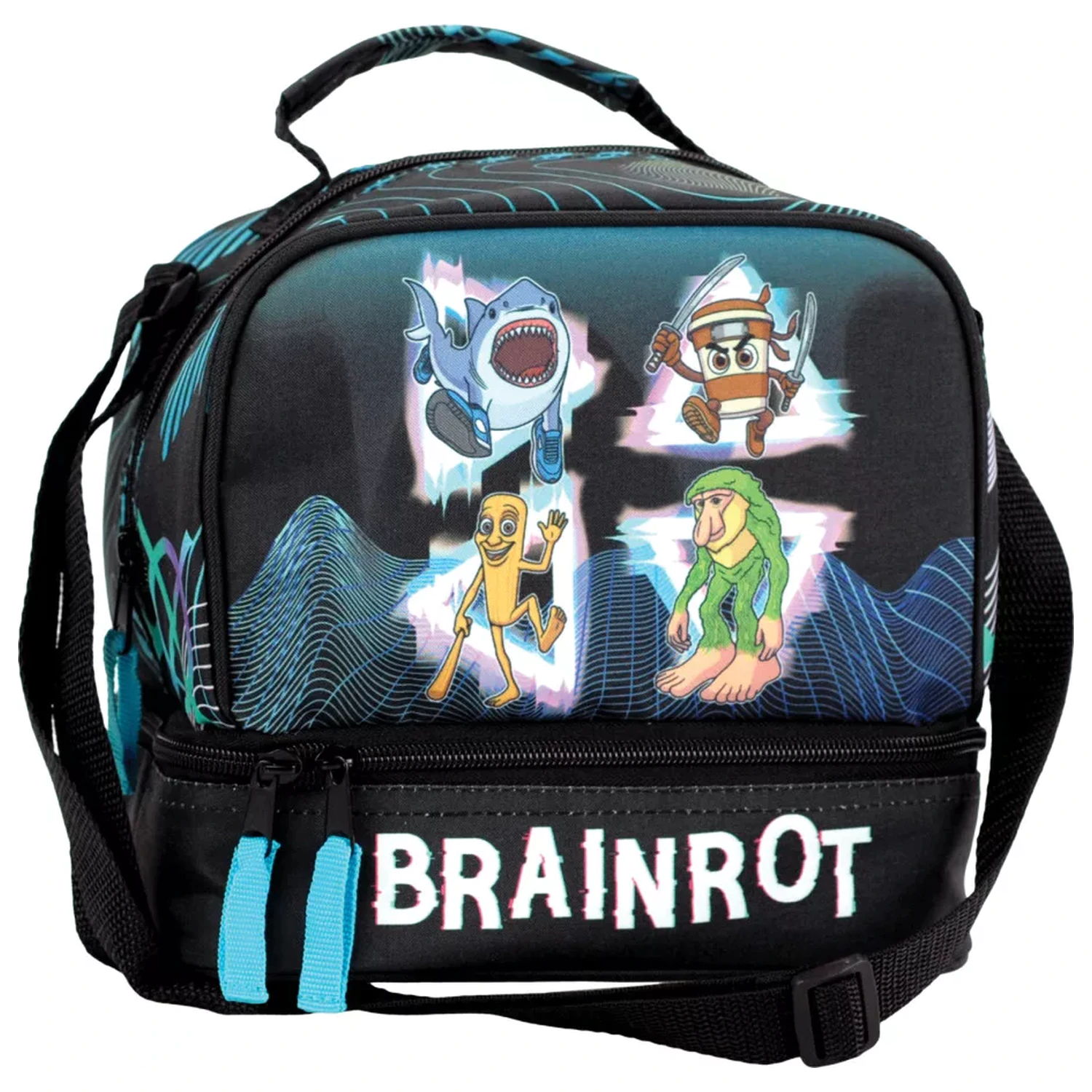 Brainrot Squad Thermische Lunch-Tasche 21 cm Produktfoto