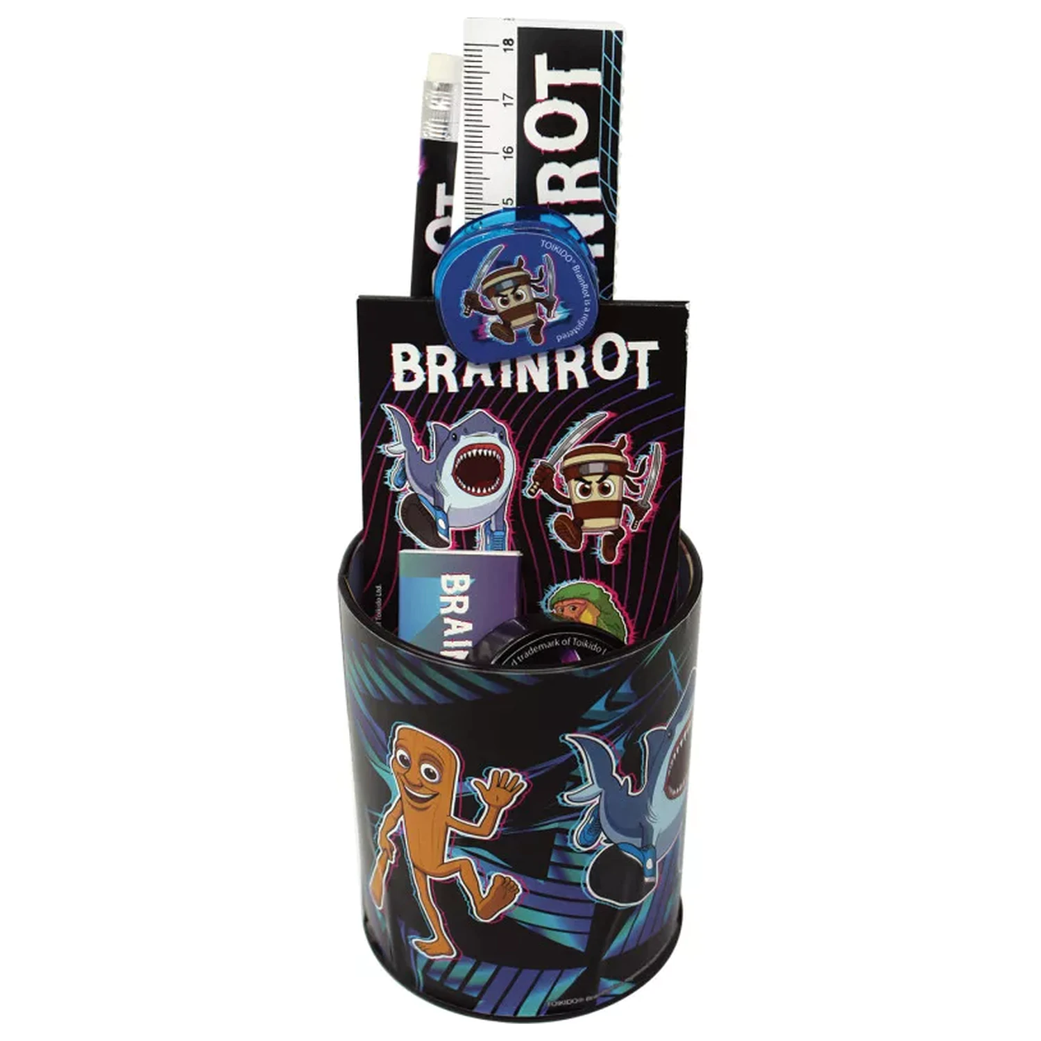 Brainrot Vibes Schreibwaren-Set von 7 Produktfoto