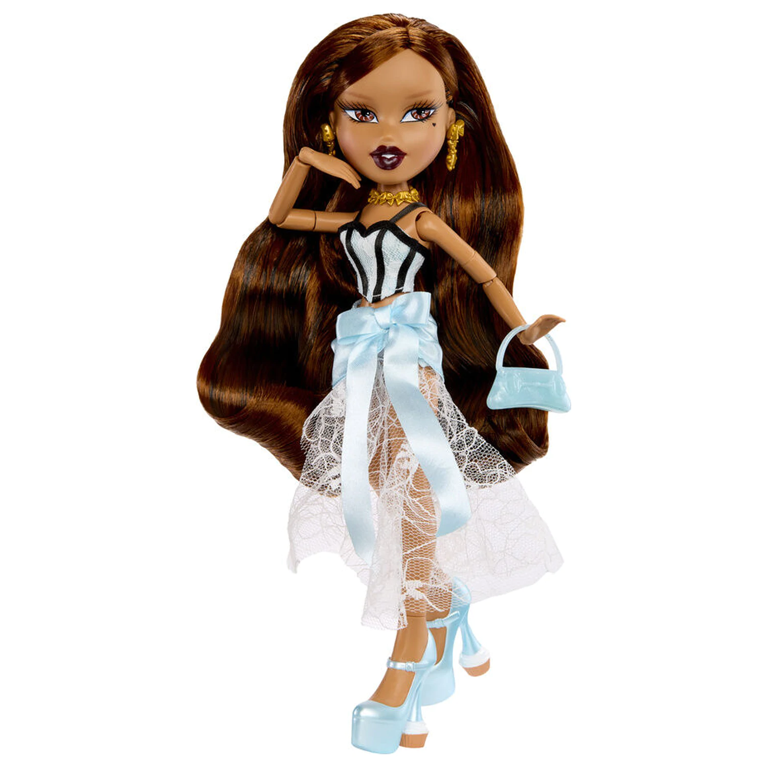 Bratz Stylin Birthday Yasmin Puppe + T-Shirt Produktfoto