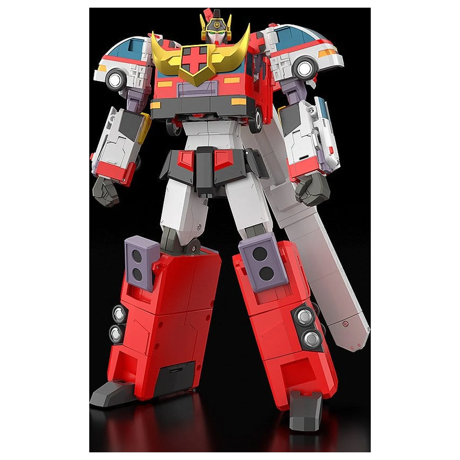 Brave Police J-Decker Action Figur The Gattai Duke Fire 25 cm Produktfoto