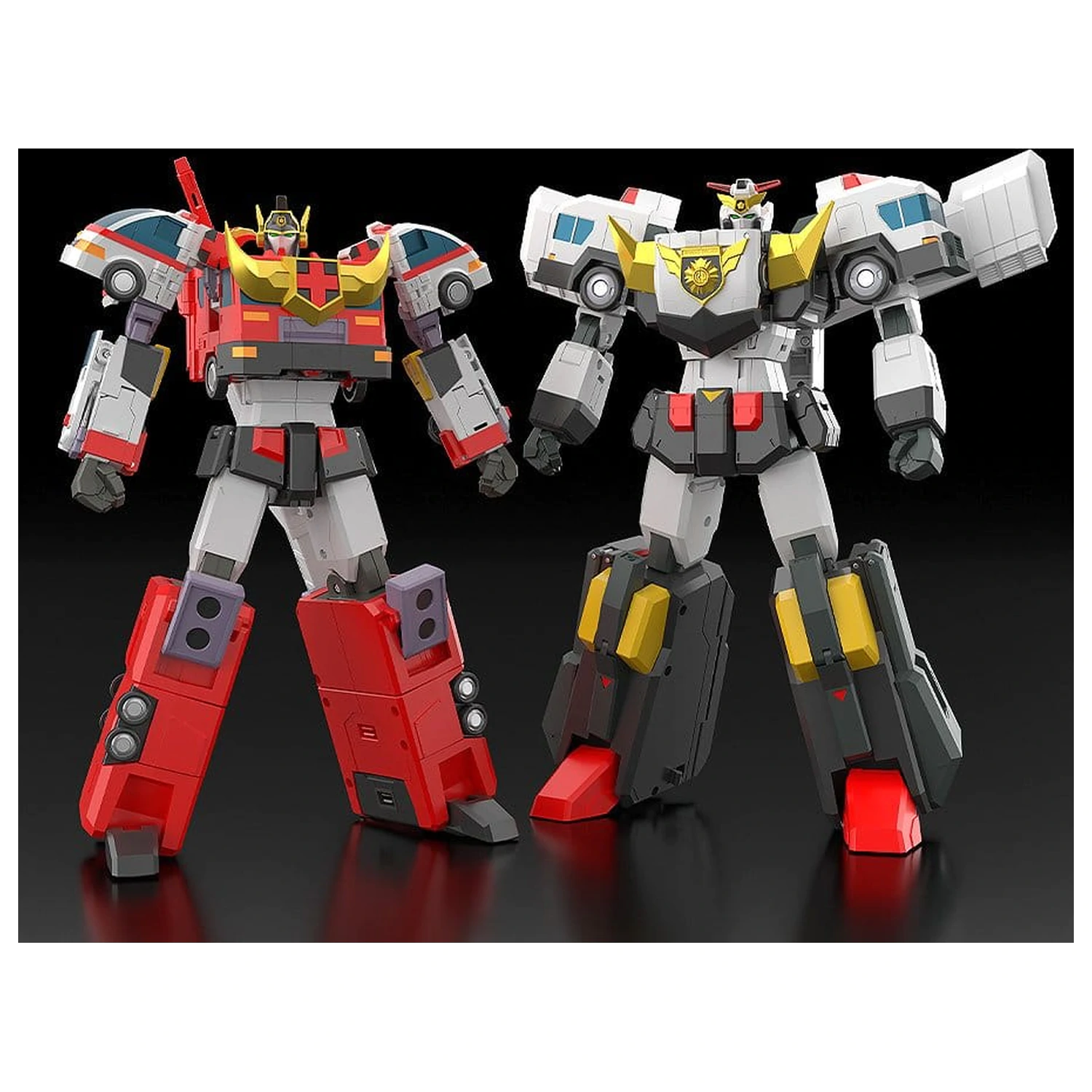 Brave Police J-Decker Action Figur The Gattai Duke Fire 25 cm Produktfoto