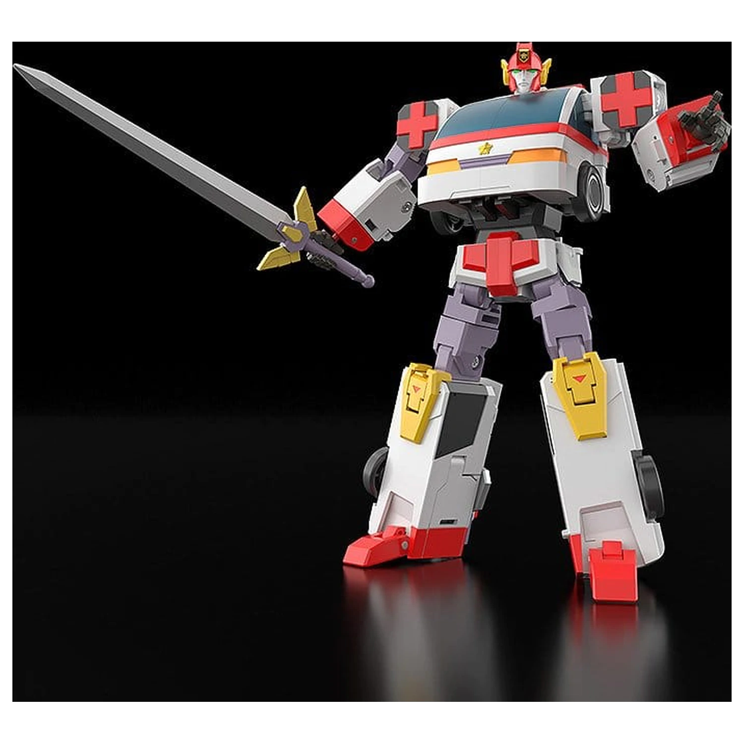 Brave Police J-Decker Action Figur The Gattai Duke Fire 25 cm Produktfoto