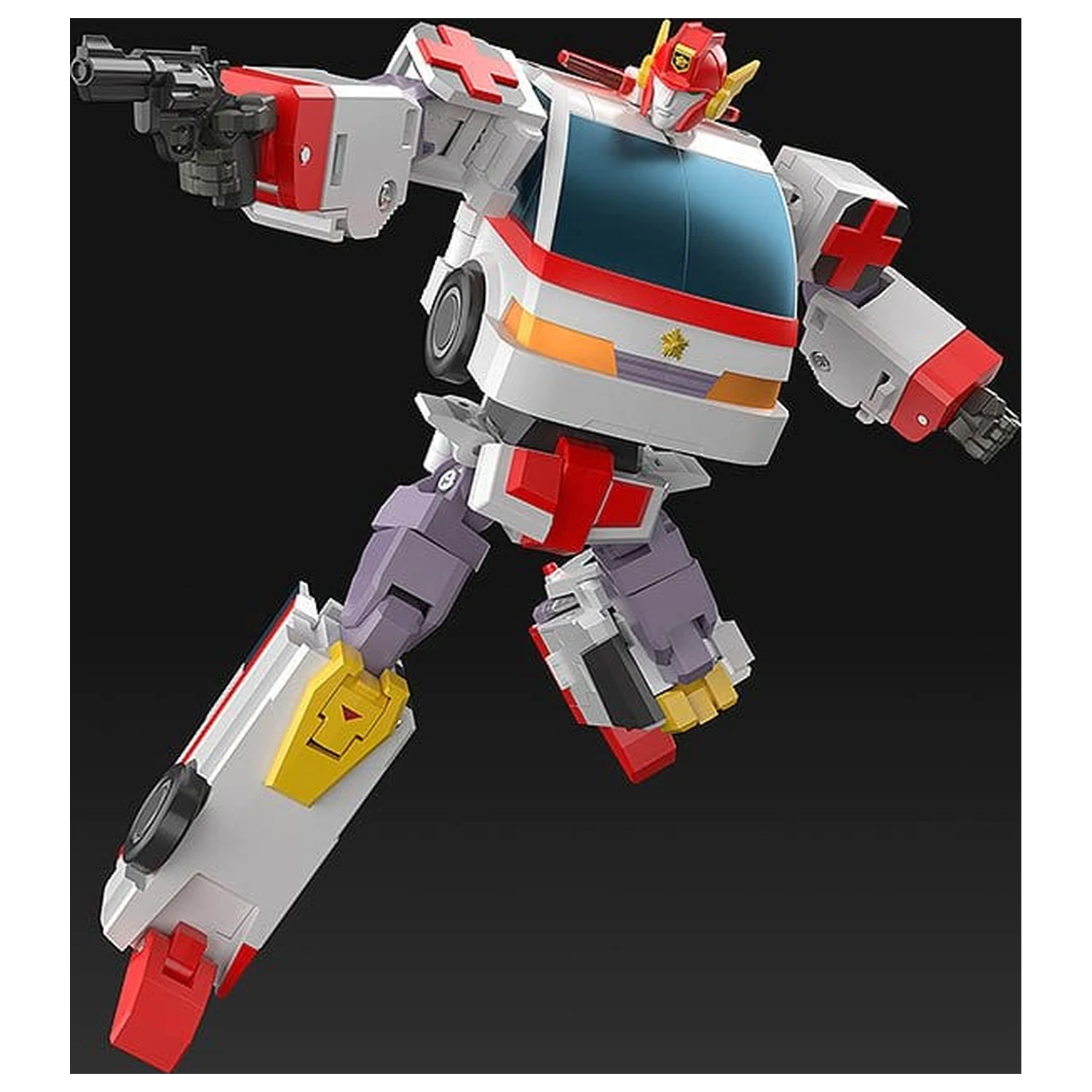 Brave Police J-Decker Action Figur The Gattai Duke Fire 25 cm Produktfoto