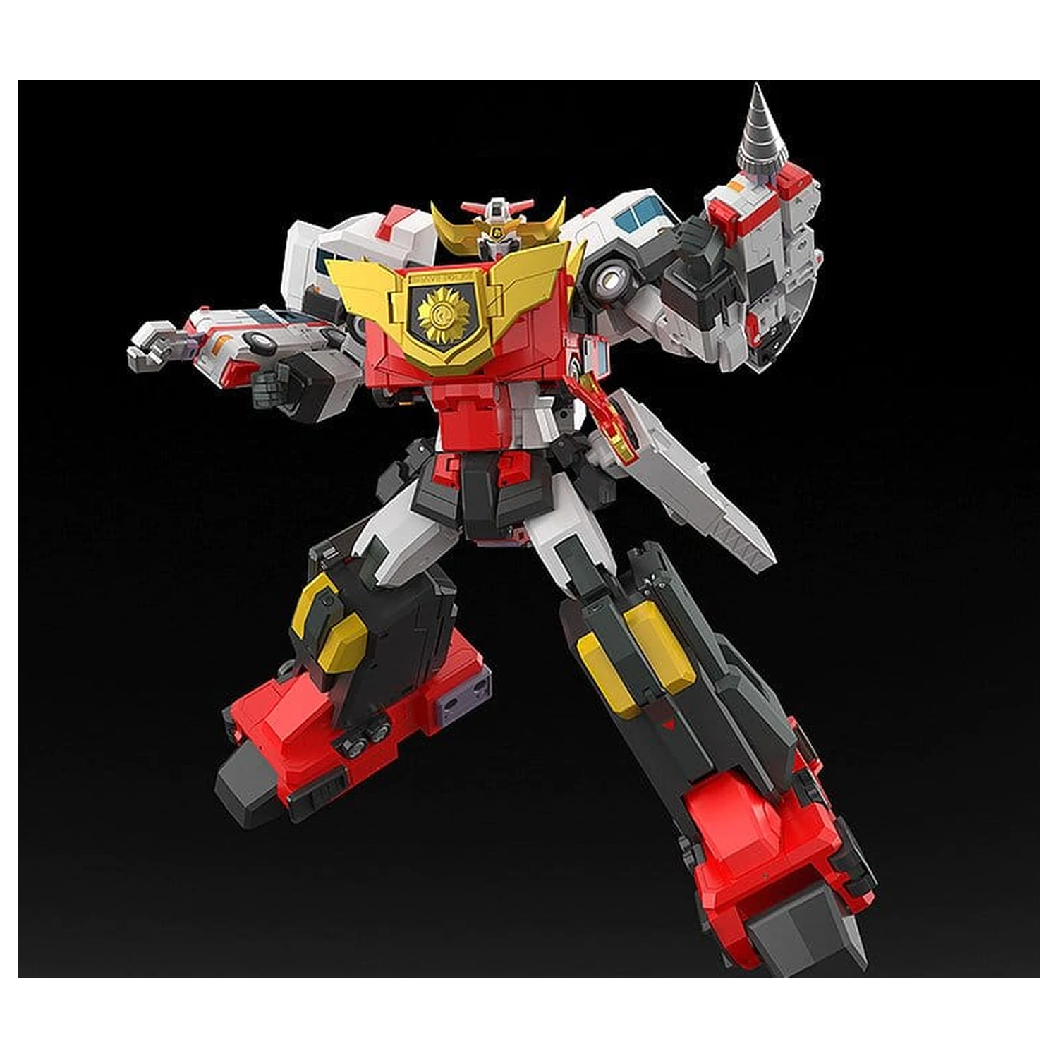 Brave Police J-Decker Action Figur The Gattai Duke Fire 25 cm Produktfoto