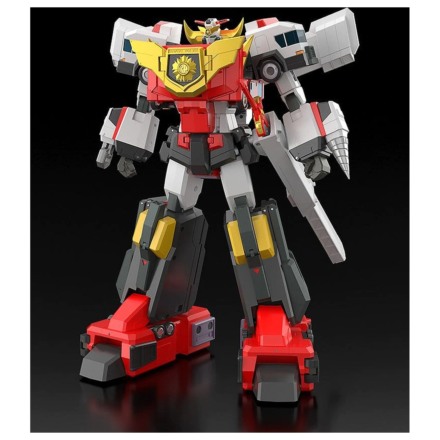 Brave Police J-Decker Action Figur The Gattai Duke Fire 25 cm Produktfoto