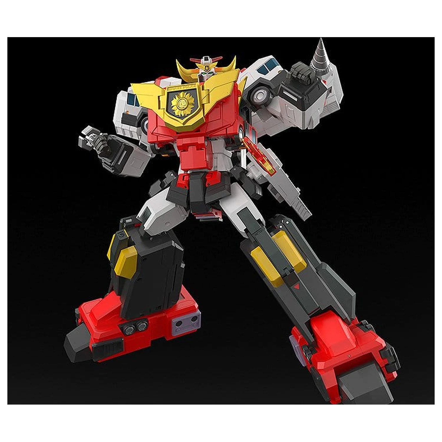 Brave Police J-Decker Action Figur The Gattai Duke Fire 25 cm Produktfoto