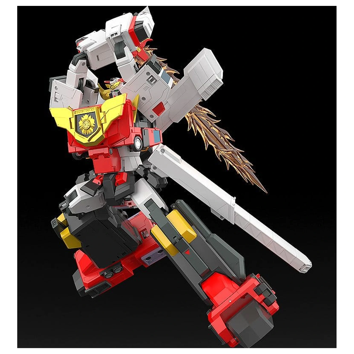 Brave Police J-Decker Action Figur The Gattai Duke Fire 25 cm Produktfoto