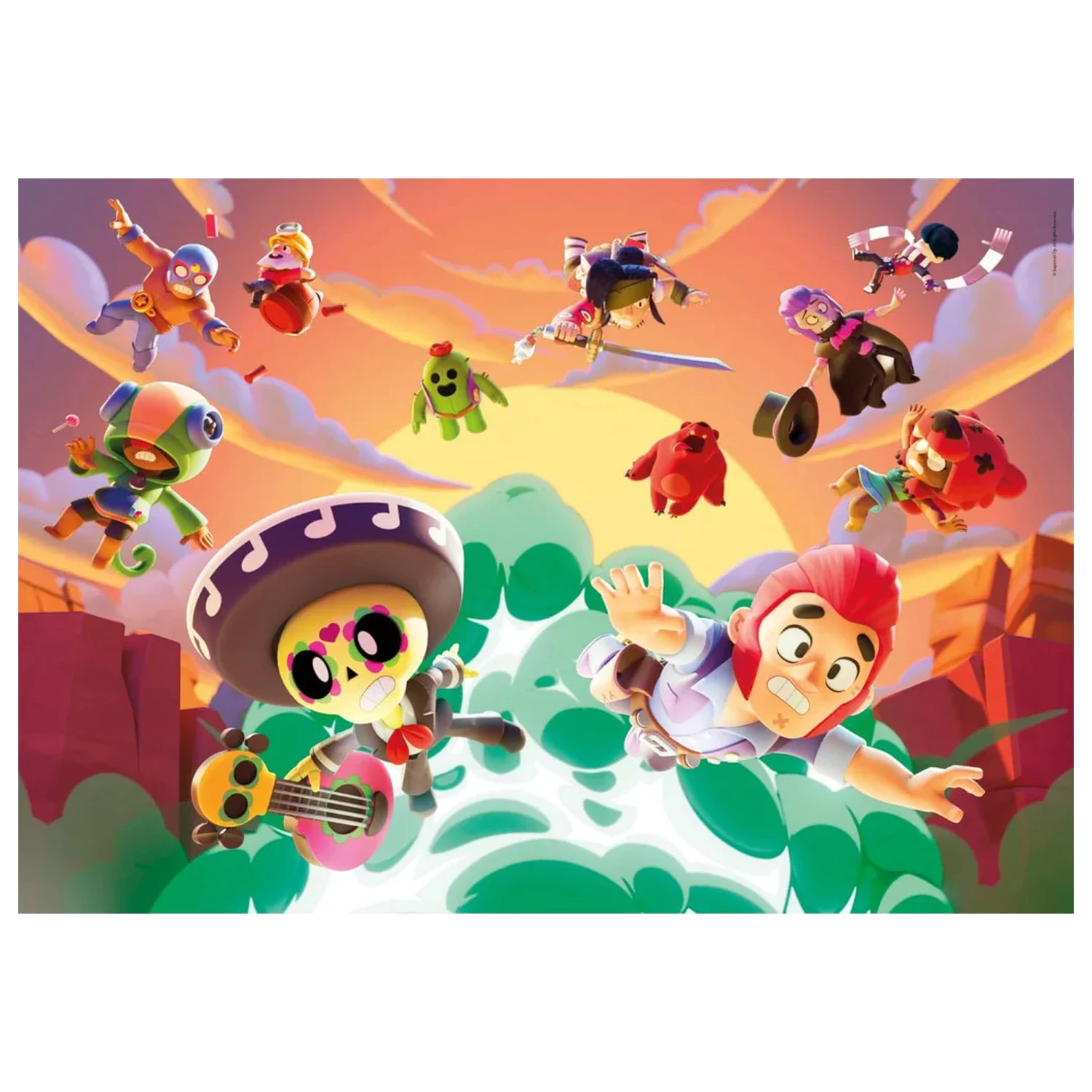 Brawl Stars Fly 180-teiliges Puzzle Produktfoto