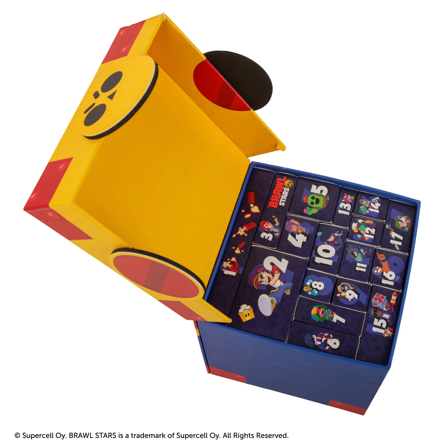 Brawl Stars Mega Box Adventskalender New Edition 2026 Produktfoto