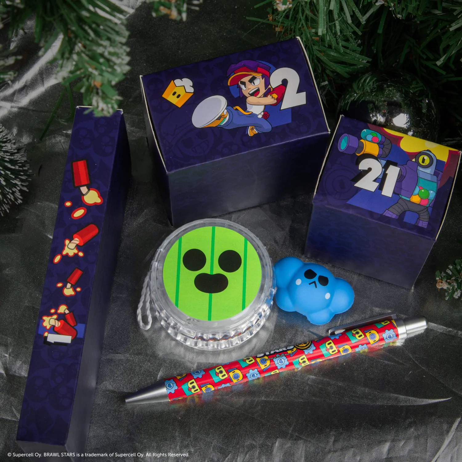 Brawl Stars Mega Box Adventskalender New Edition 2026 Produktfoto
