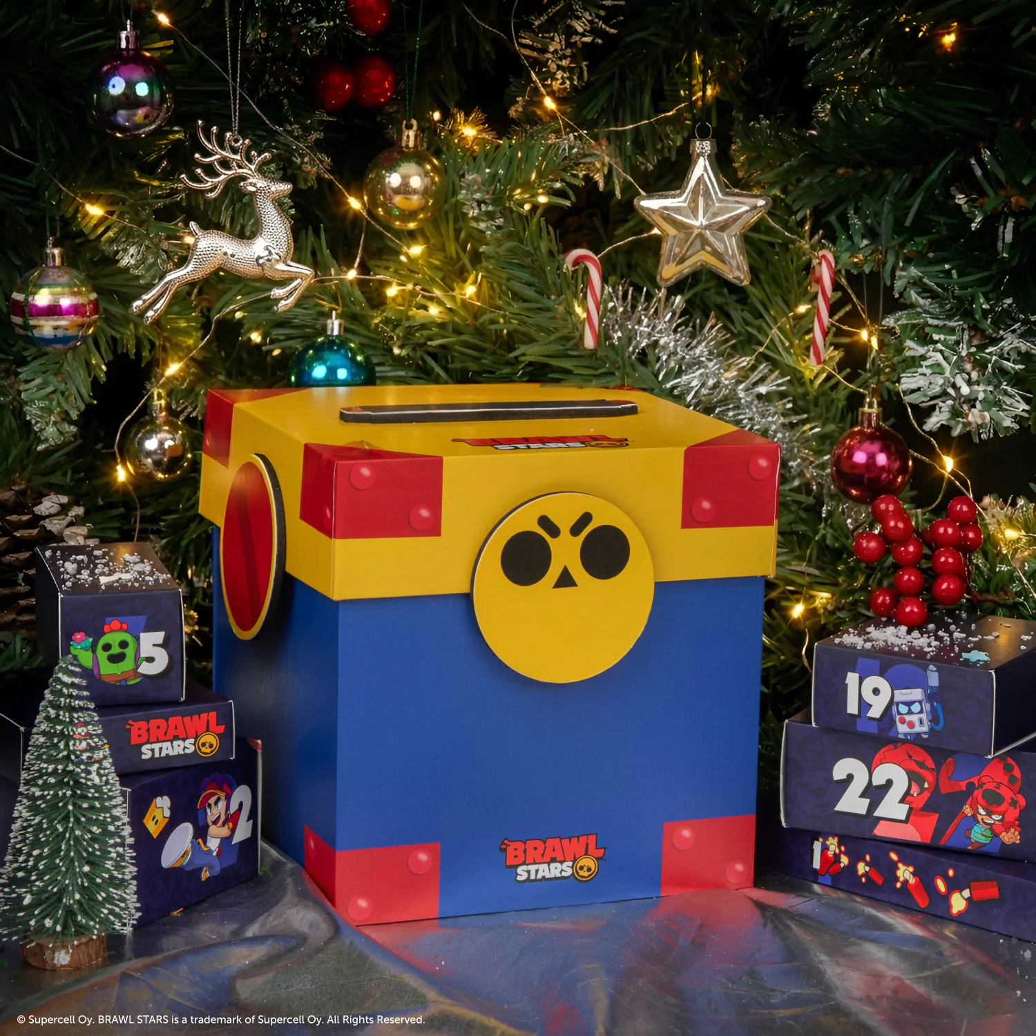 Brawl Stars Mega Box Adventskalender New Edition 2026 Produktfoto