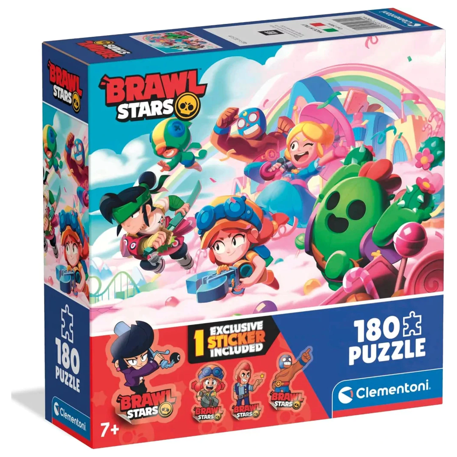 Brawl Stars Rainbow 180-teiliges Puzzle Produktfoto