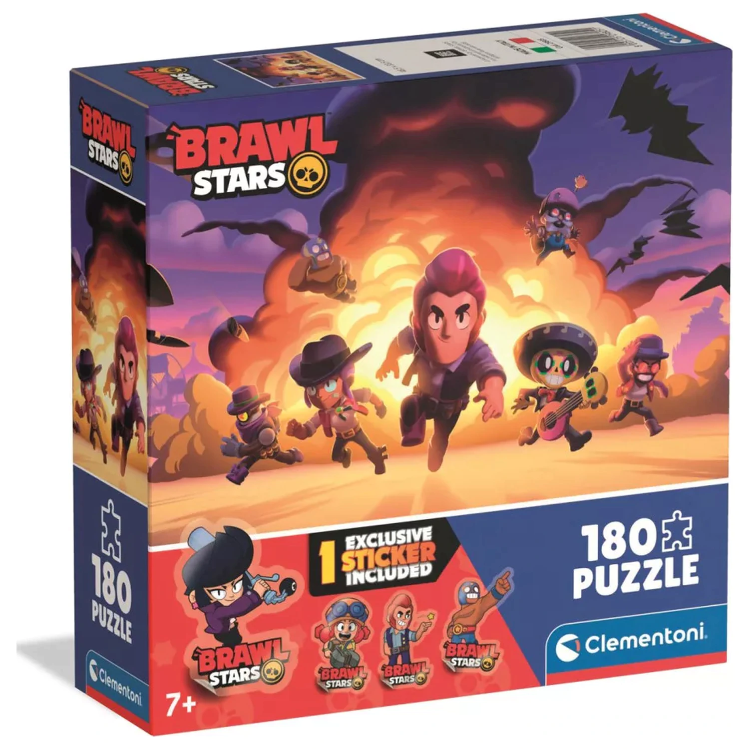 Brawl Stars Wild Escape 180-teiliges Puzzle Produktfoto