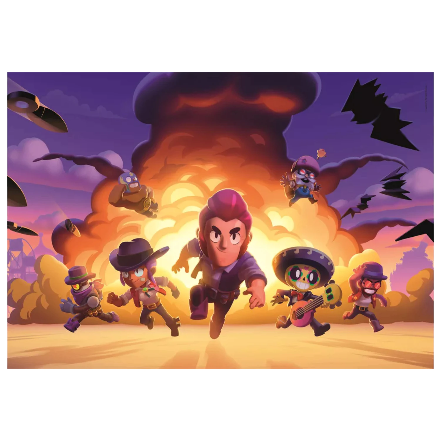 Brawl Stars Wild Escape 180-teiliges Puzzle Produktfoto