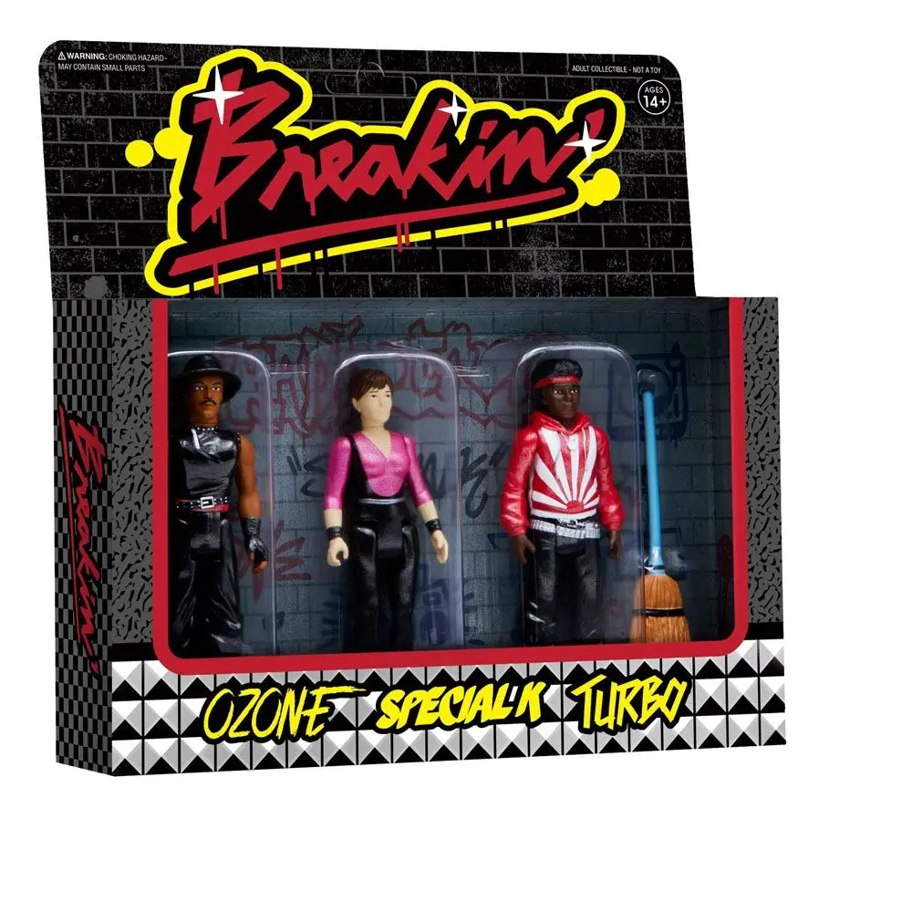 Breakin ReAction Action Figur 3er Pack Metallic 10 cm Produktfoto