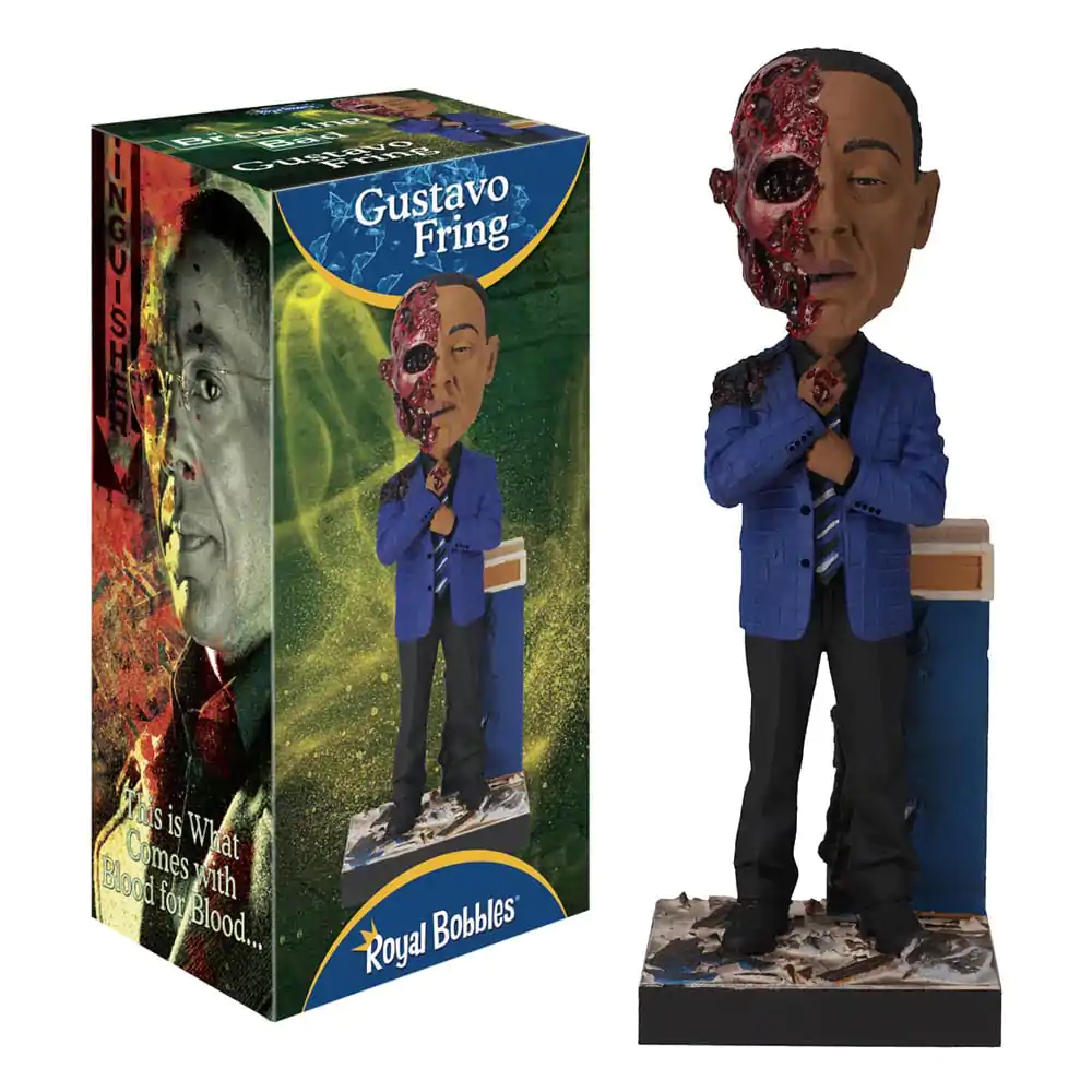 Breaking Bad Bobble-Head Gus Fring Face Off 20 cm Produktfoto
