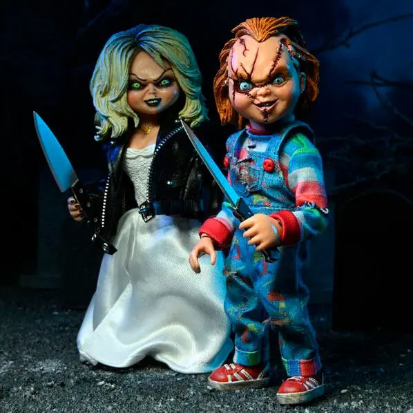 Chucky und seine Braut Clothed Actionfiguren Doppelpack Chucky & Tiffany 14 cm termékfotó