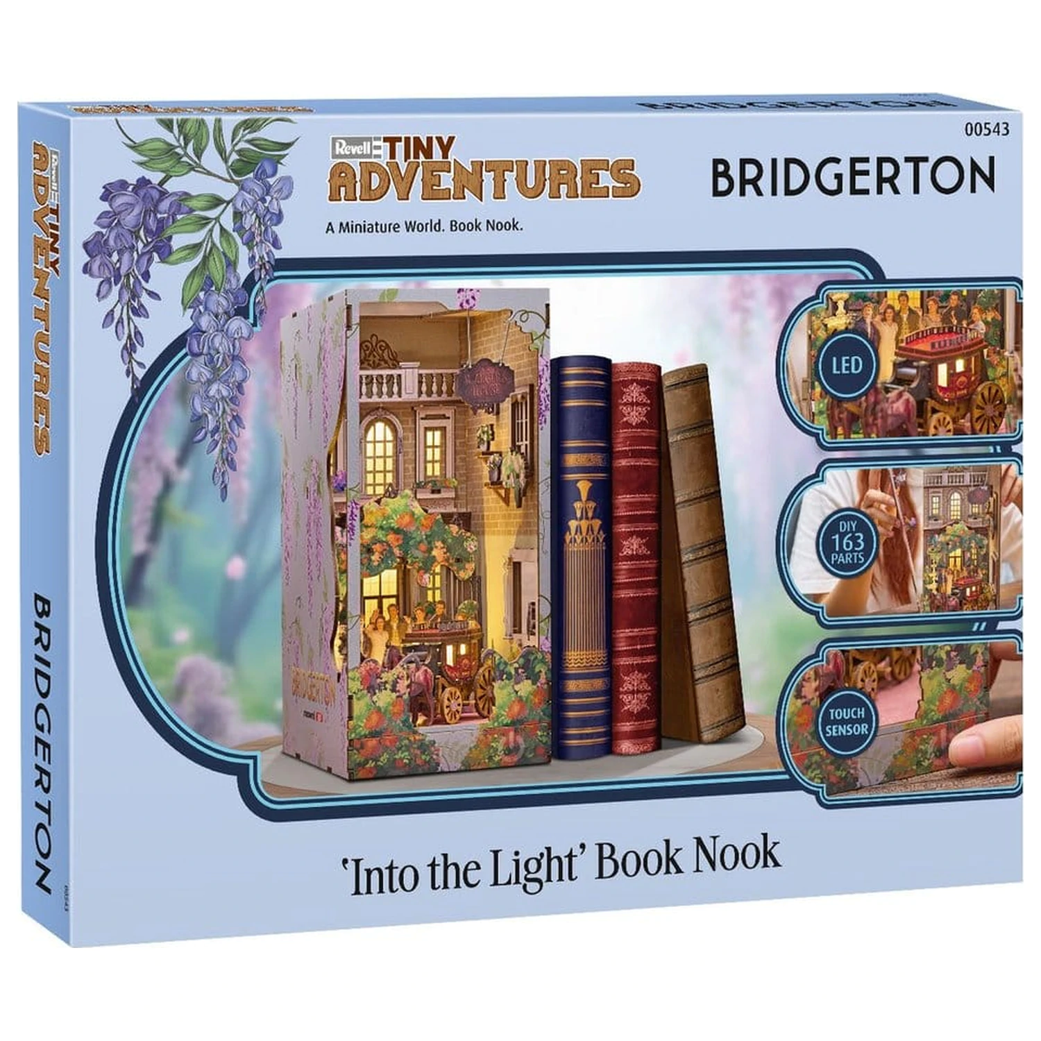 Bridgerton Tiny Adventures Buchwinkel Mini Diorama Into the Light 18 cm Produktfoto
