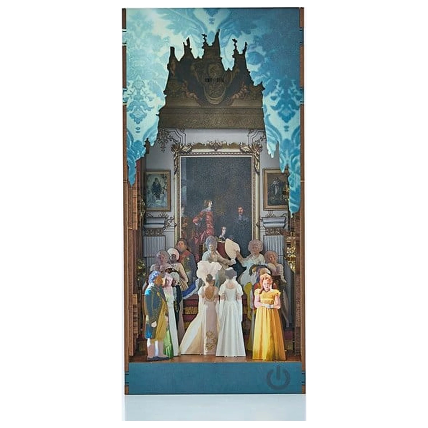 Bridgerton Tiny Adventures Buchwinkel Mini Diorama The Duke and I 18 cm Produktfoto