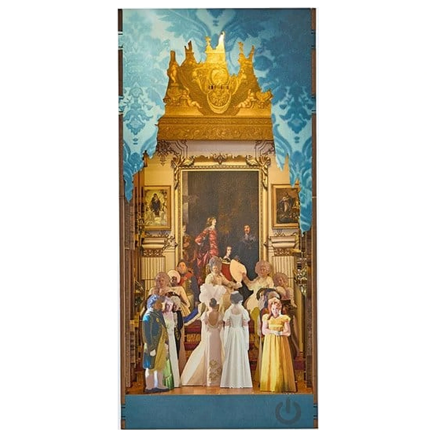 Bridgerton Tiny Adventures Buchwinkel Mini Diorama The Duke and I 18 cm Produktfoto