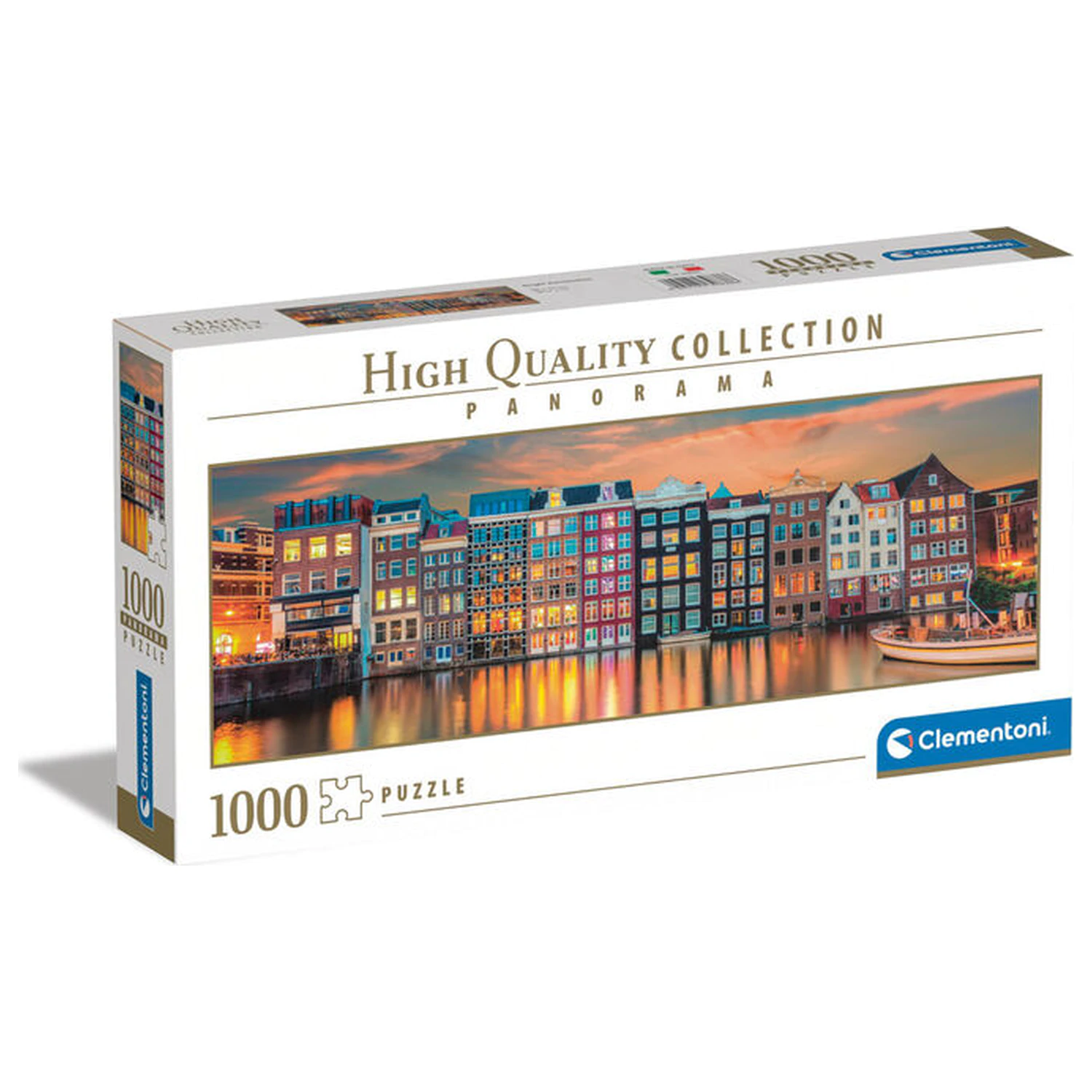 Bright Amsterdam Puzzle 1000 Teile Produktfoto