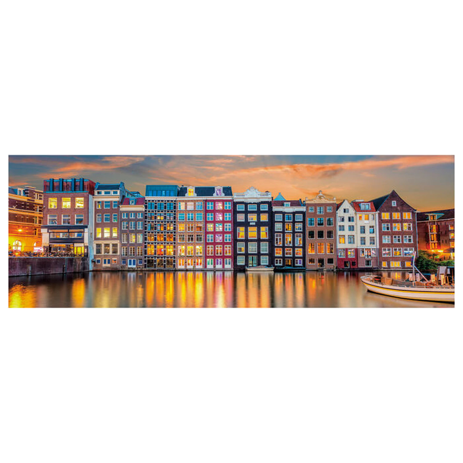 Bright Amsterdam Puzzle 1000 Teile Produktfoto