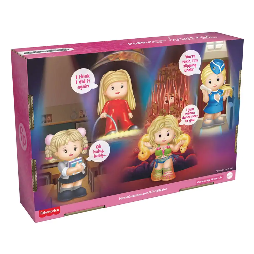 Britney Spears Little People Collector Minifiguren 4er-Pack 7 cm Produktfoto