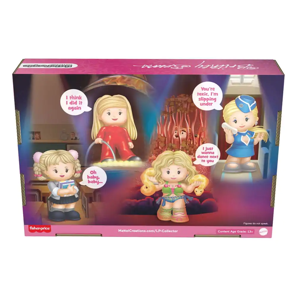 Britney Spears Little People Collector Minifiguren 4er-Pack 7 cm Produktfoto