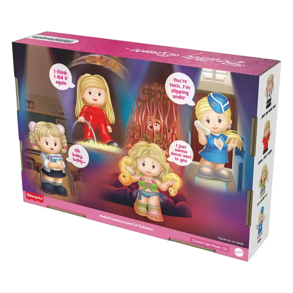 Britney Spears Little People Collector Minifiguren 4er-Pack 7 cm Produktfoto