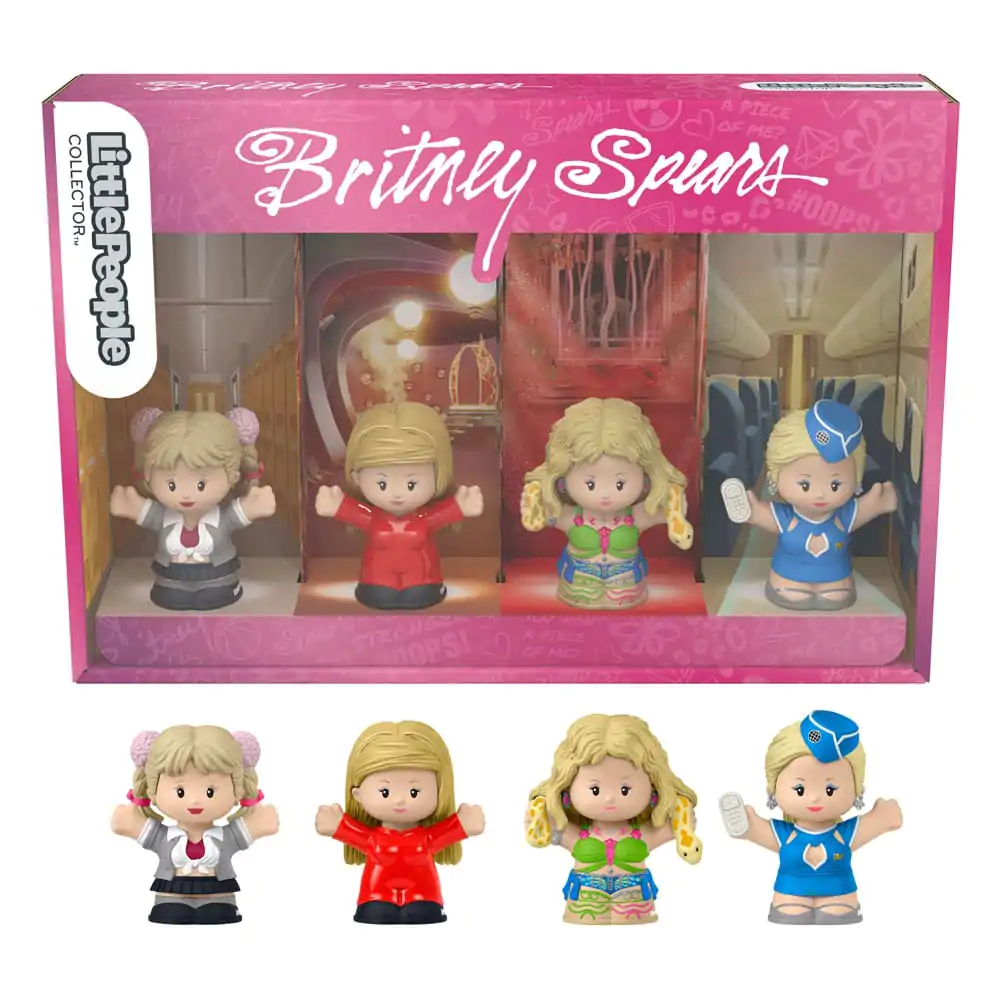 Britney Spears Little People Collector Minifiguren 4er-Pack 7 cm Produktfoto