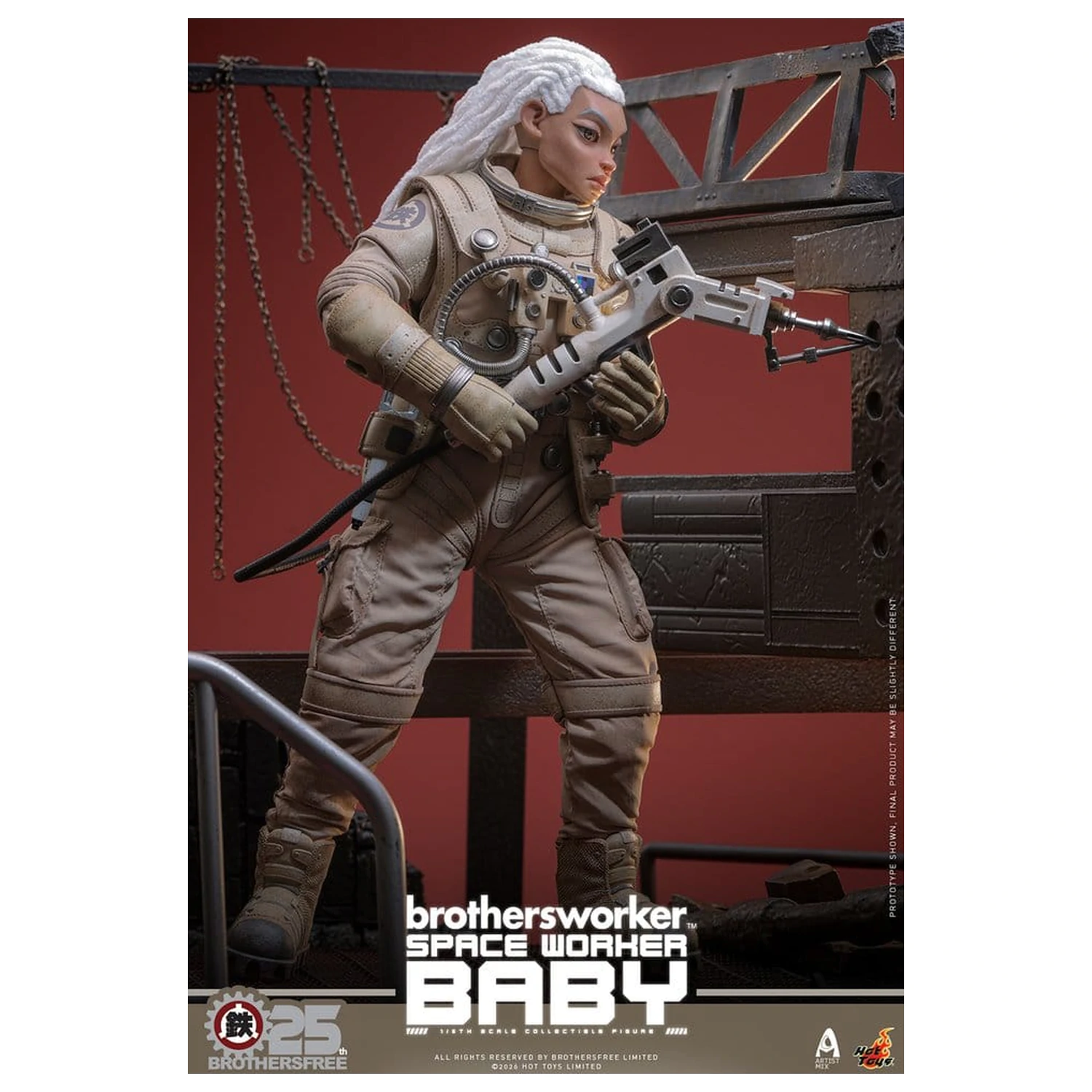 Brothersfree 1/6 Actionfigur Space Worker Baby (Brothersfree 25th Version) 28 cm Produktfoto