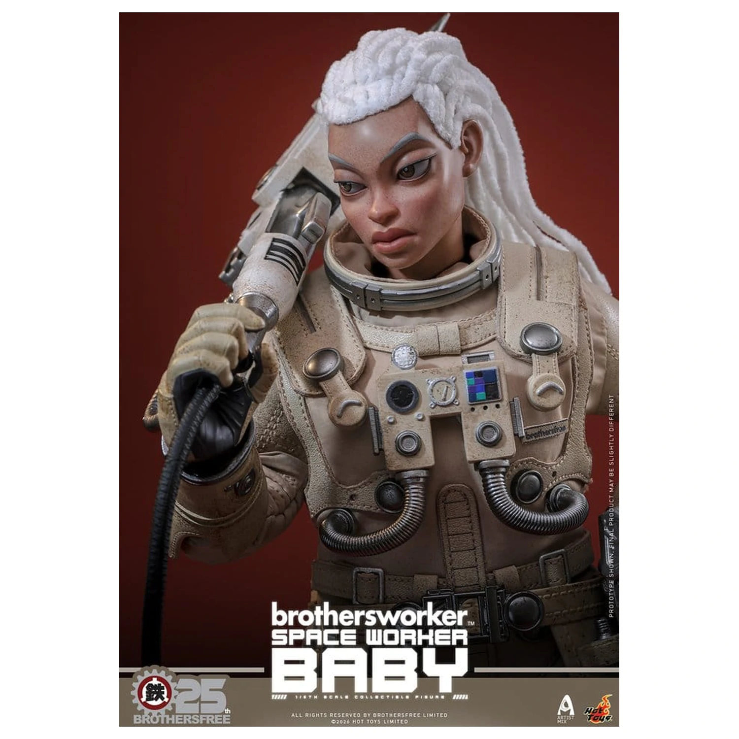 Brothersfree 1/6 Actionfigur Space Worker Baby (Brothersfree 25th Version) 28 cm Produktfoto