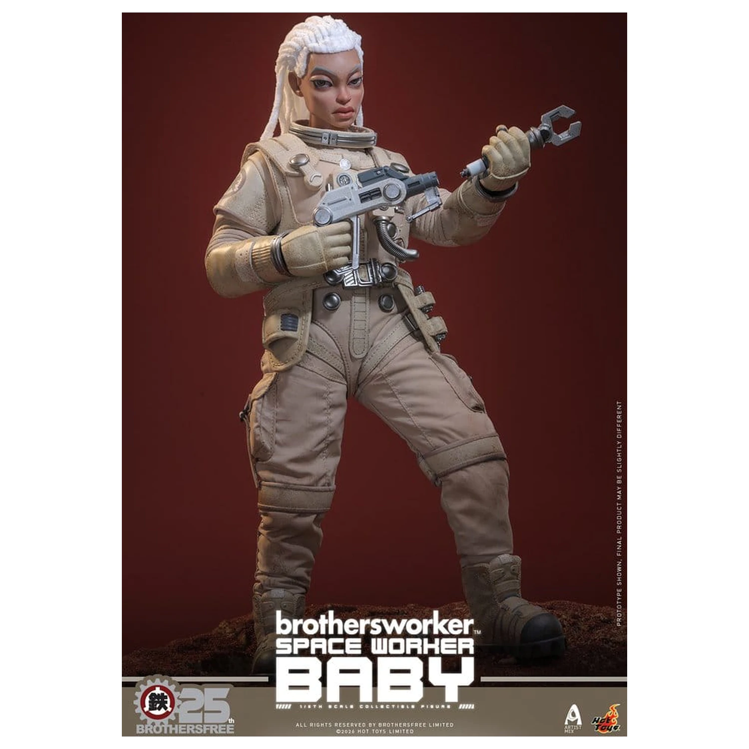 Brothersfree 1/6 Actionfigur Space Worker Baby (Brothersfree 25th Version) 28 cm Produktfoto