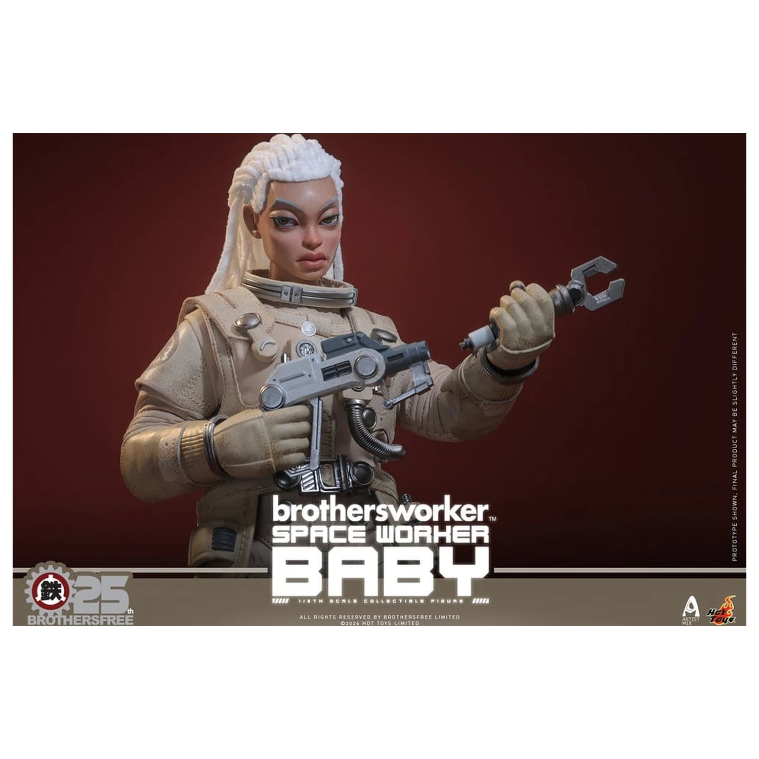 Brothersfree 1/6 Actionfigur Space Worker Baby (Brothersfree 25th Version) 28 cm Produktfoto