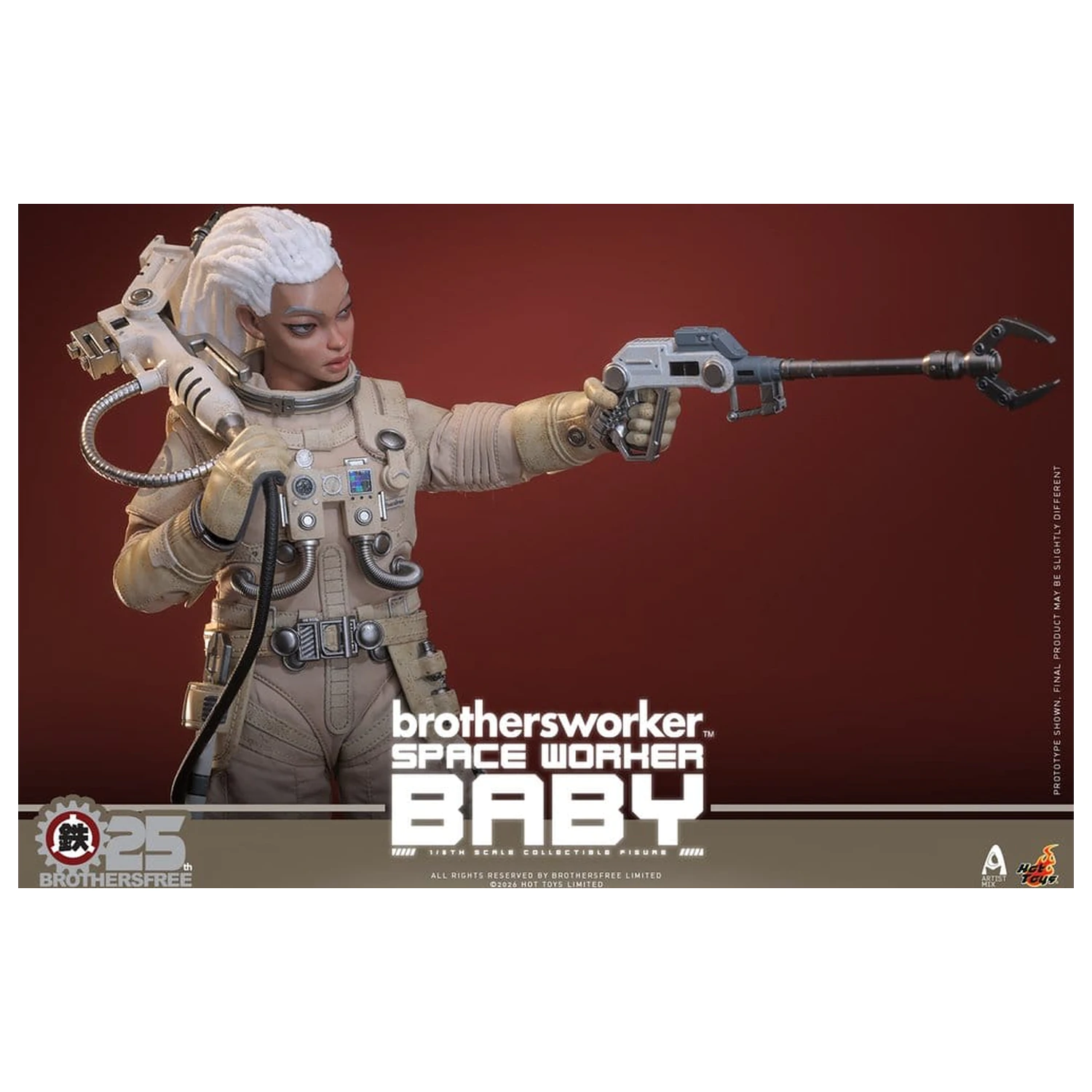 Brothersfree 1/6 Actionfigur Space Worker Baby (Brothersfree 25th Version) 28 cm Produktfoto