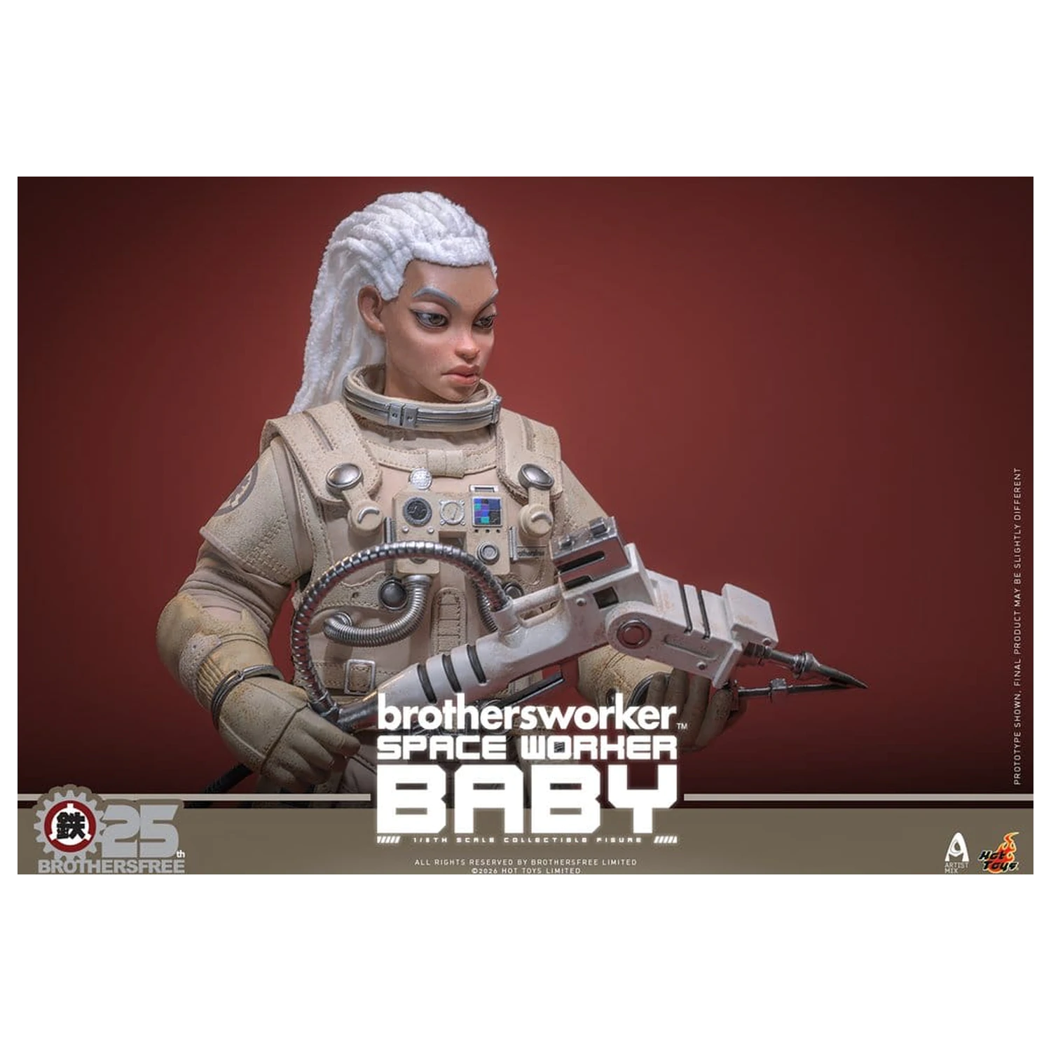 Brothersfree 1/6 Actionfigur Space Worker Baby (Brothersfree 25th Version) 28 cm Produktfoto