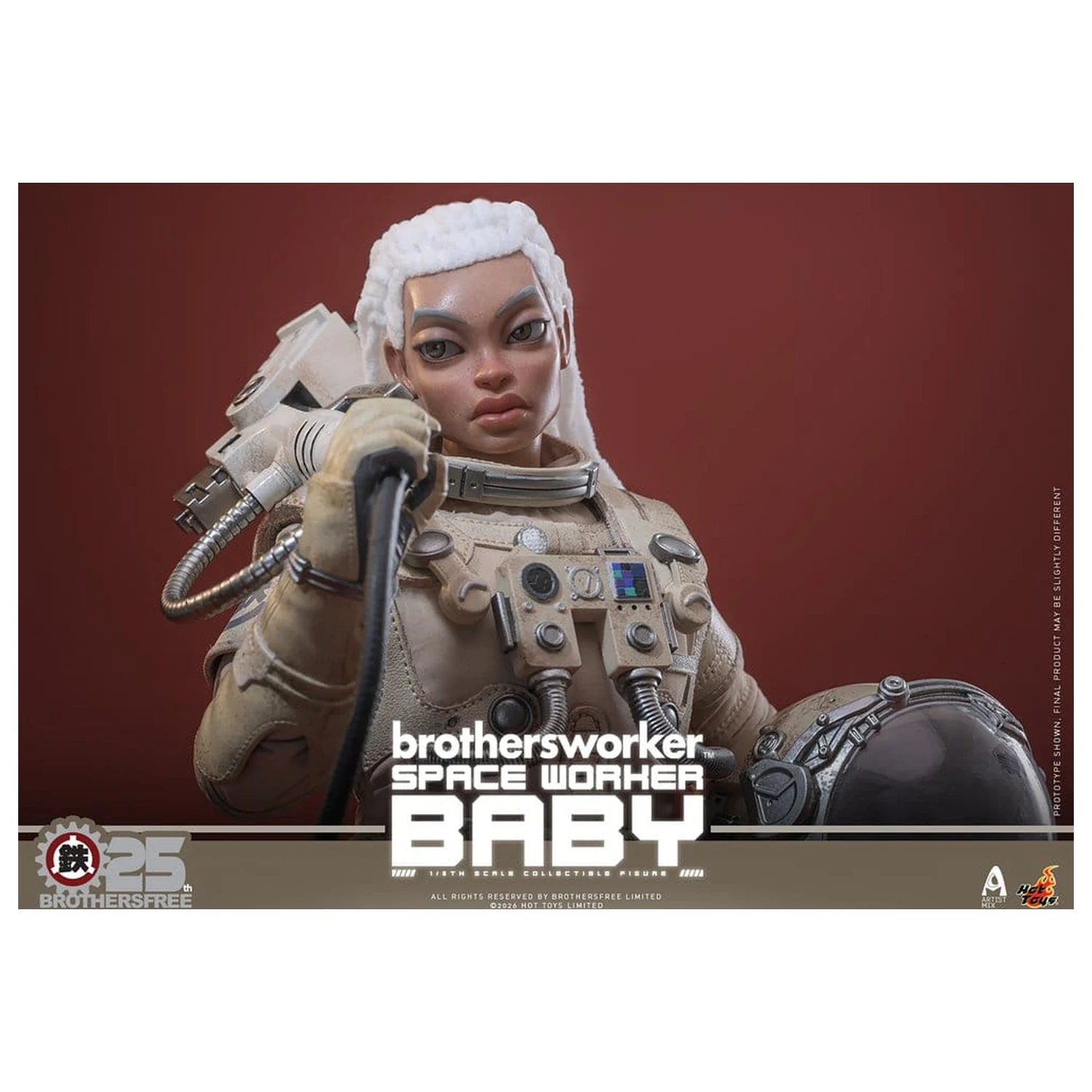 Brothersfree 1/6 Actionfigur Space Worker Baby (Brothersfree 25th Version) 28 cm Produktfoto