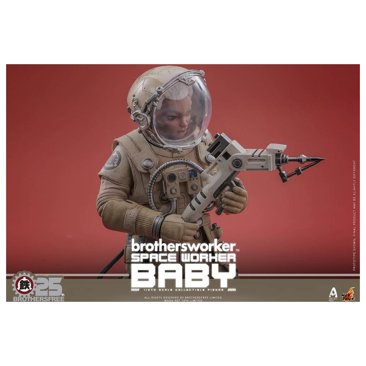 Brothersfree 1/6 Actionfigur Space Worker Baby (Brothersfree 25th Version) 28 cm Produktfoto