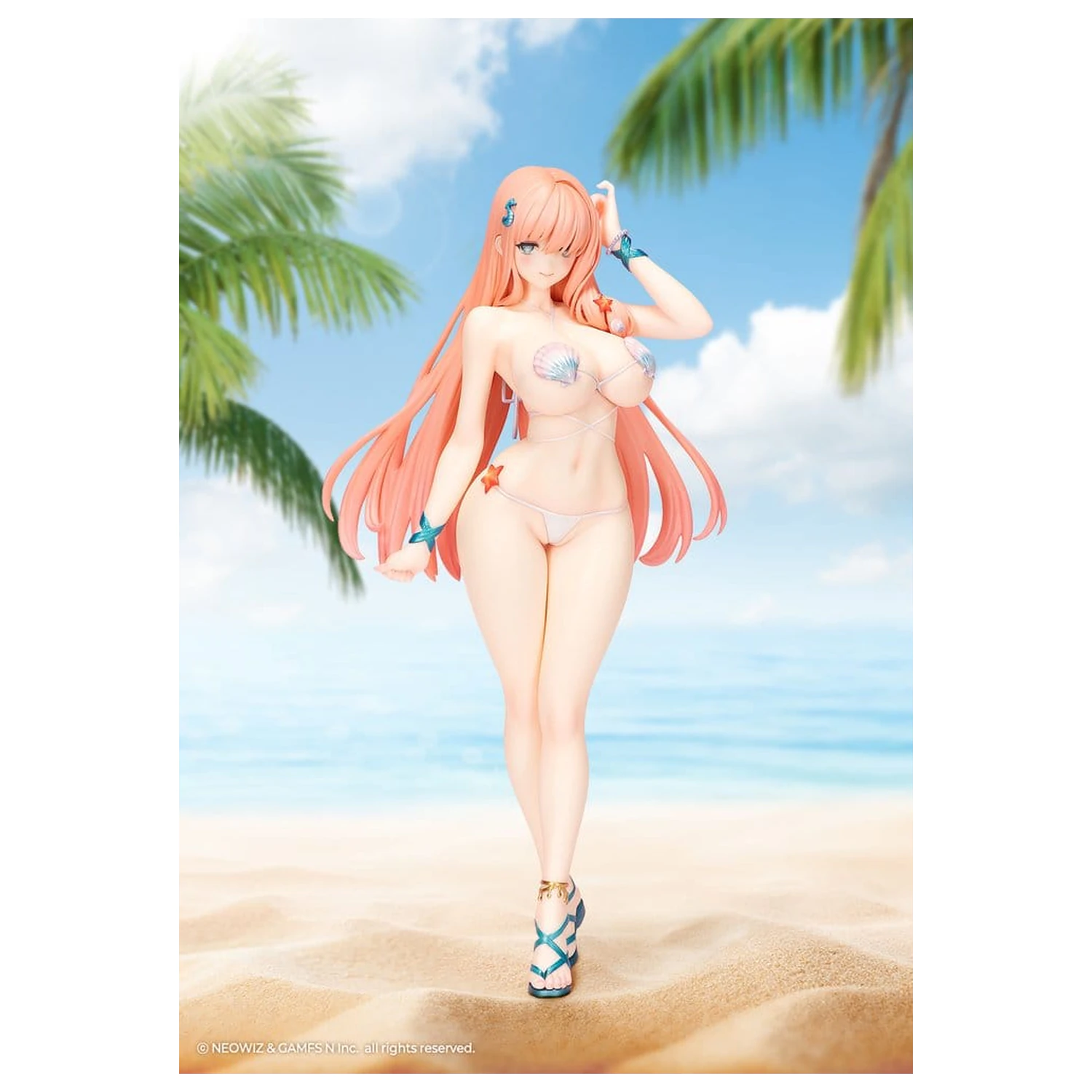 Brown Dust 2 PVC Figur 1/7 Bikini Agent Sylvia 25 cm Produktfoto