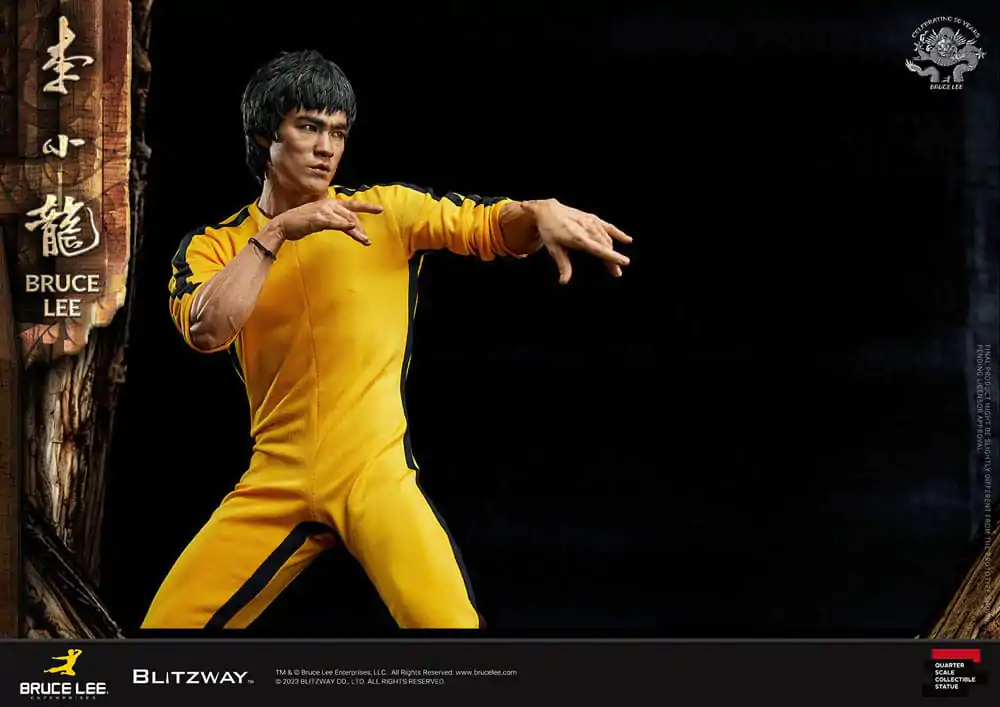 Bruce Lee Statue 1/4 50th Anniversary Tribute 55 cm termékfotó